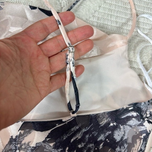 Lulus x ASTR the Label Dress Medium Lynette Blush Floral Print Midi Slip NWT - Picture 17 of 17
